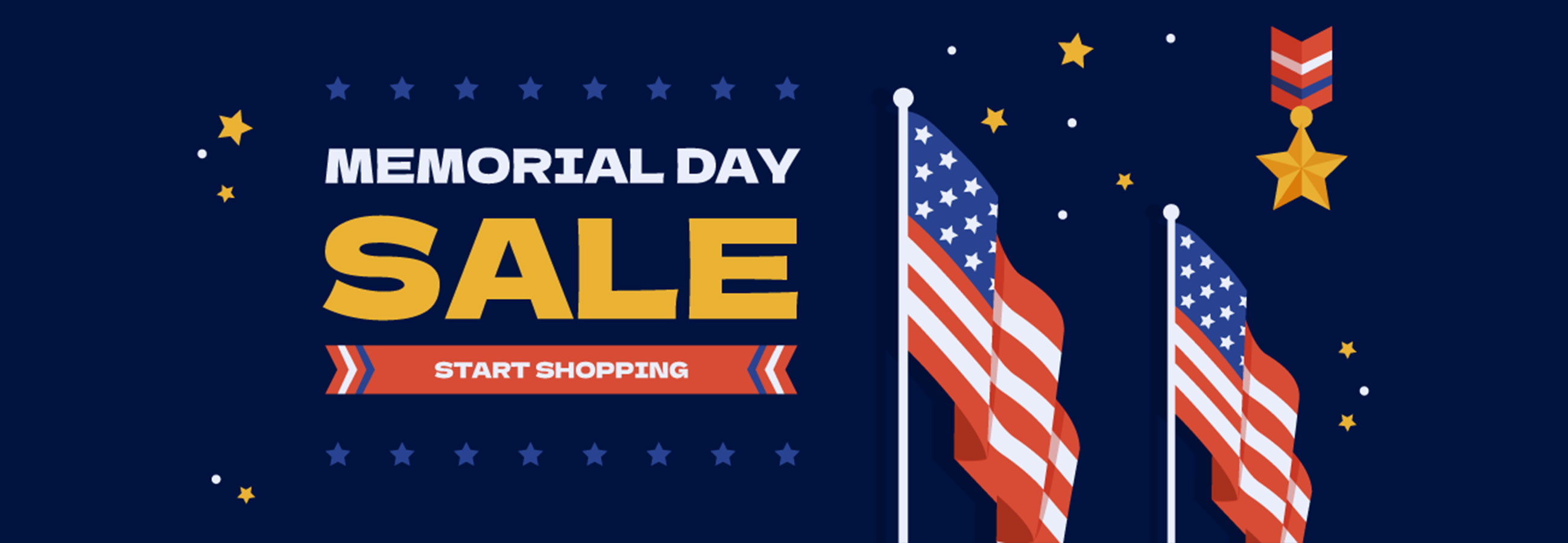 Memorial Day Sale Start Shopping